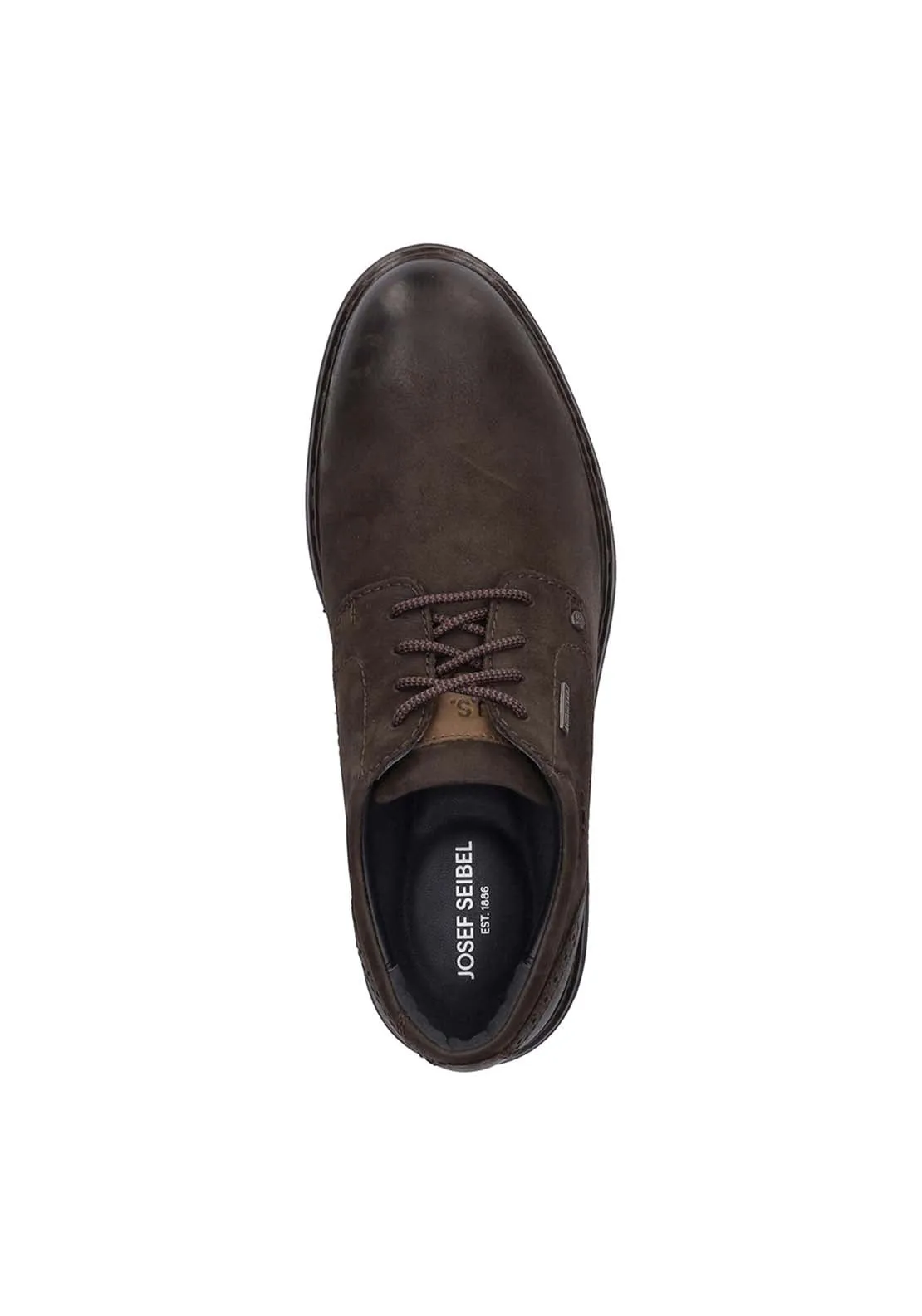 Waterproof Lace Up Shoe - Brown