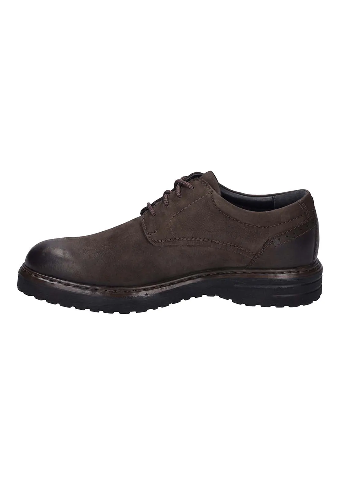 Waterproof Lace Up Shoe - Brown