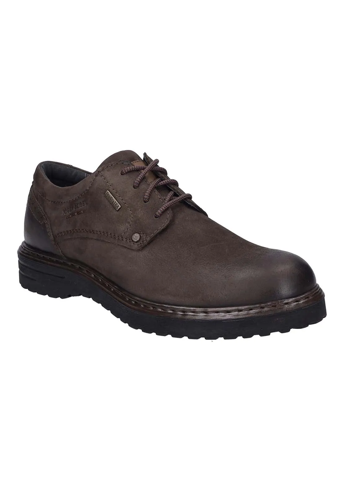 Waterproof Lace Up Shoe - Brown