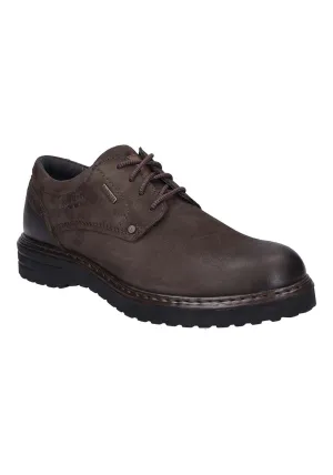 Waterproof Lace Up Shoe - Brown