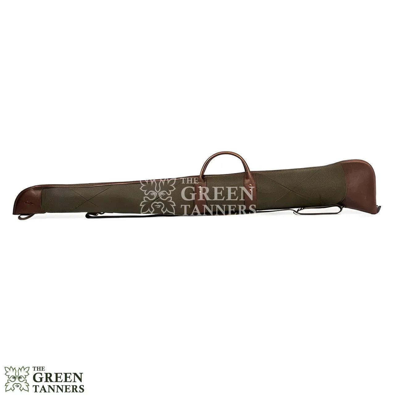 Waxed Canvas Shotgun Case With Thick Fleece Wool Lining