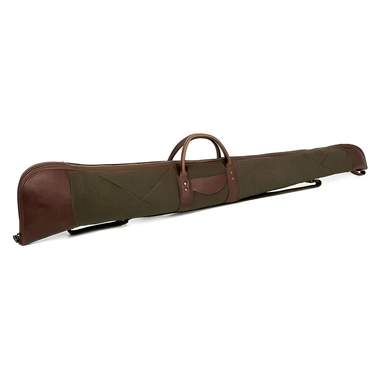 Waxed Canvas Shotgun Case With Thick Fleece Wool Lining