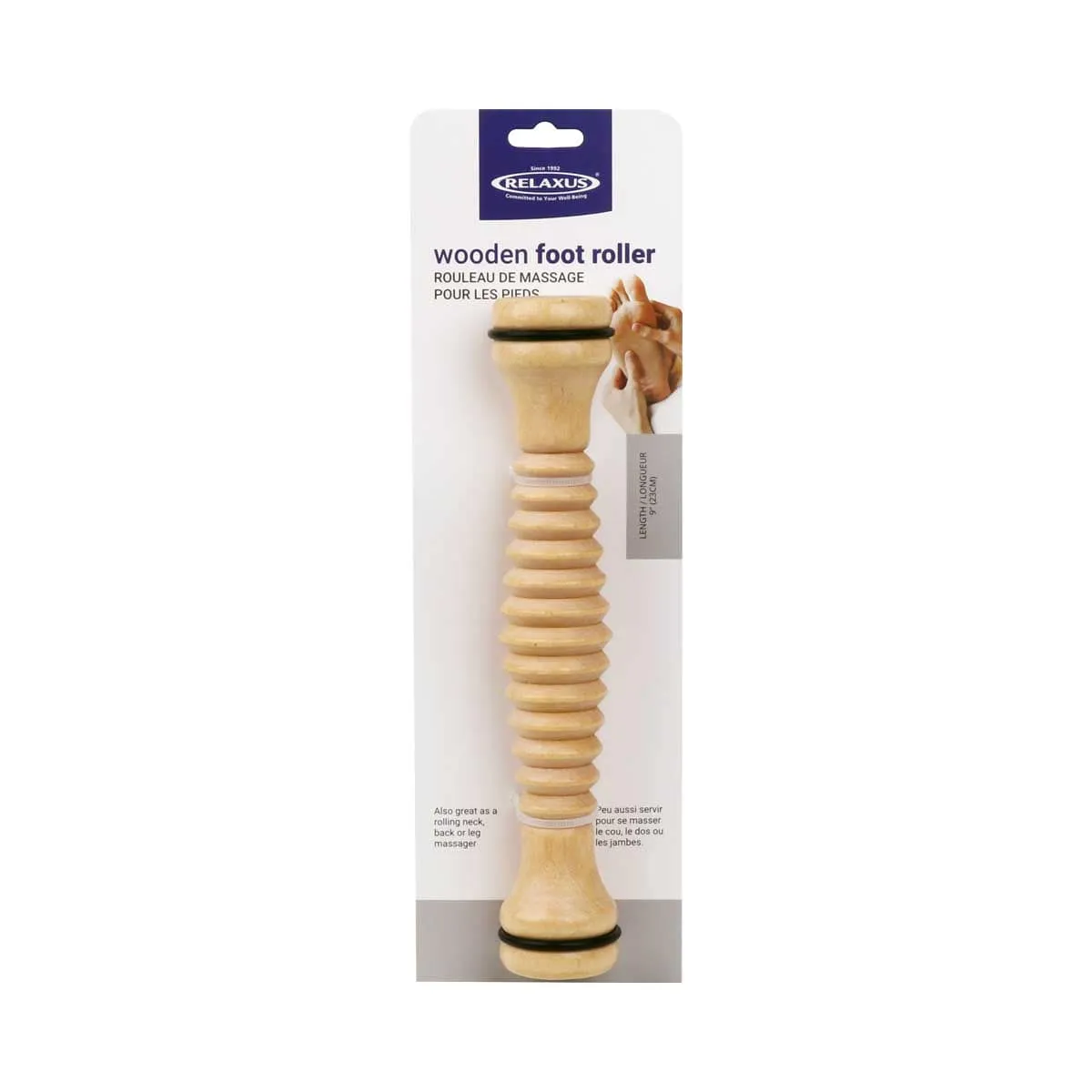 Wholesale Reflexology Wooden Foot Massage Roller