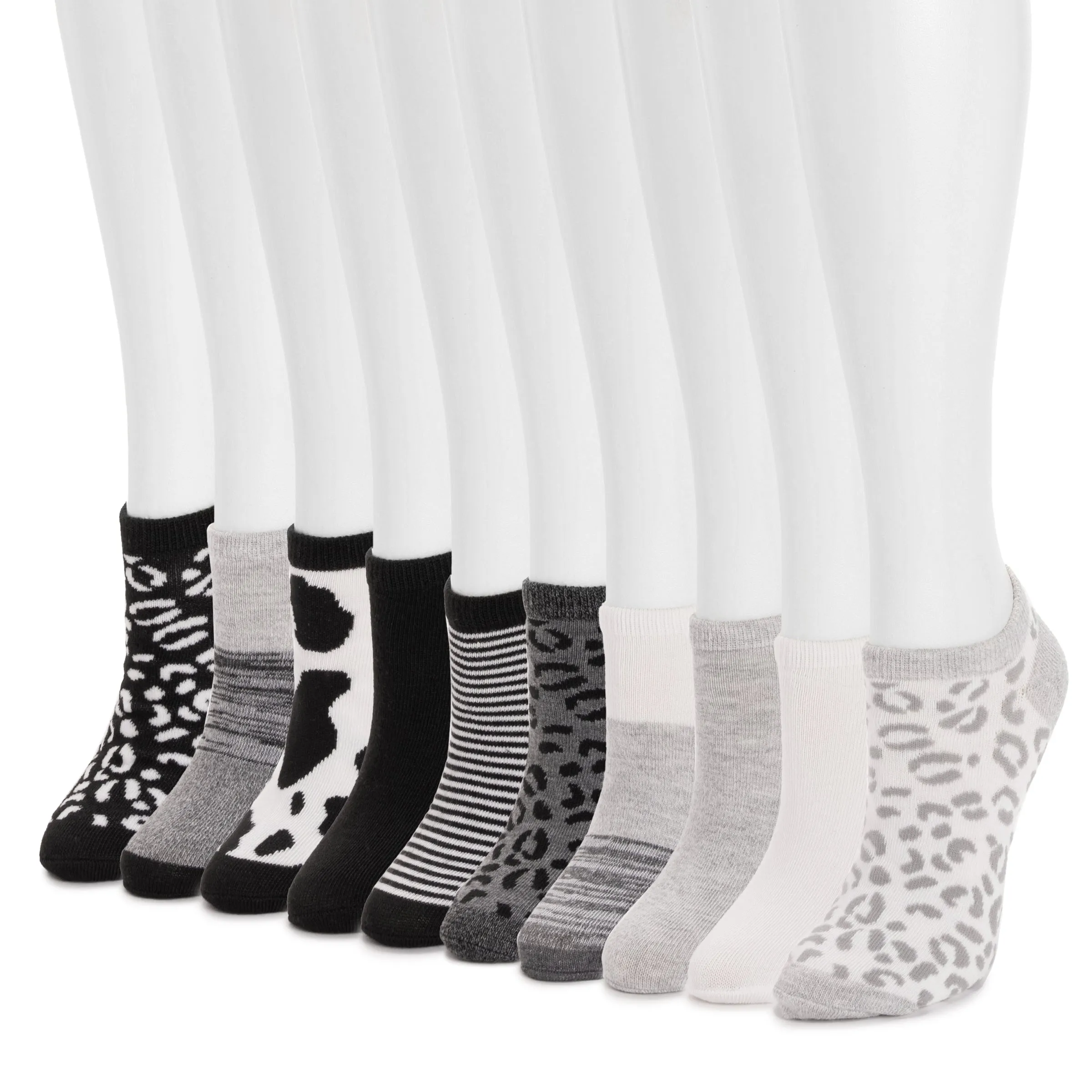 Women's 10 Pack Low Cut Socks