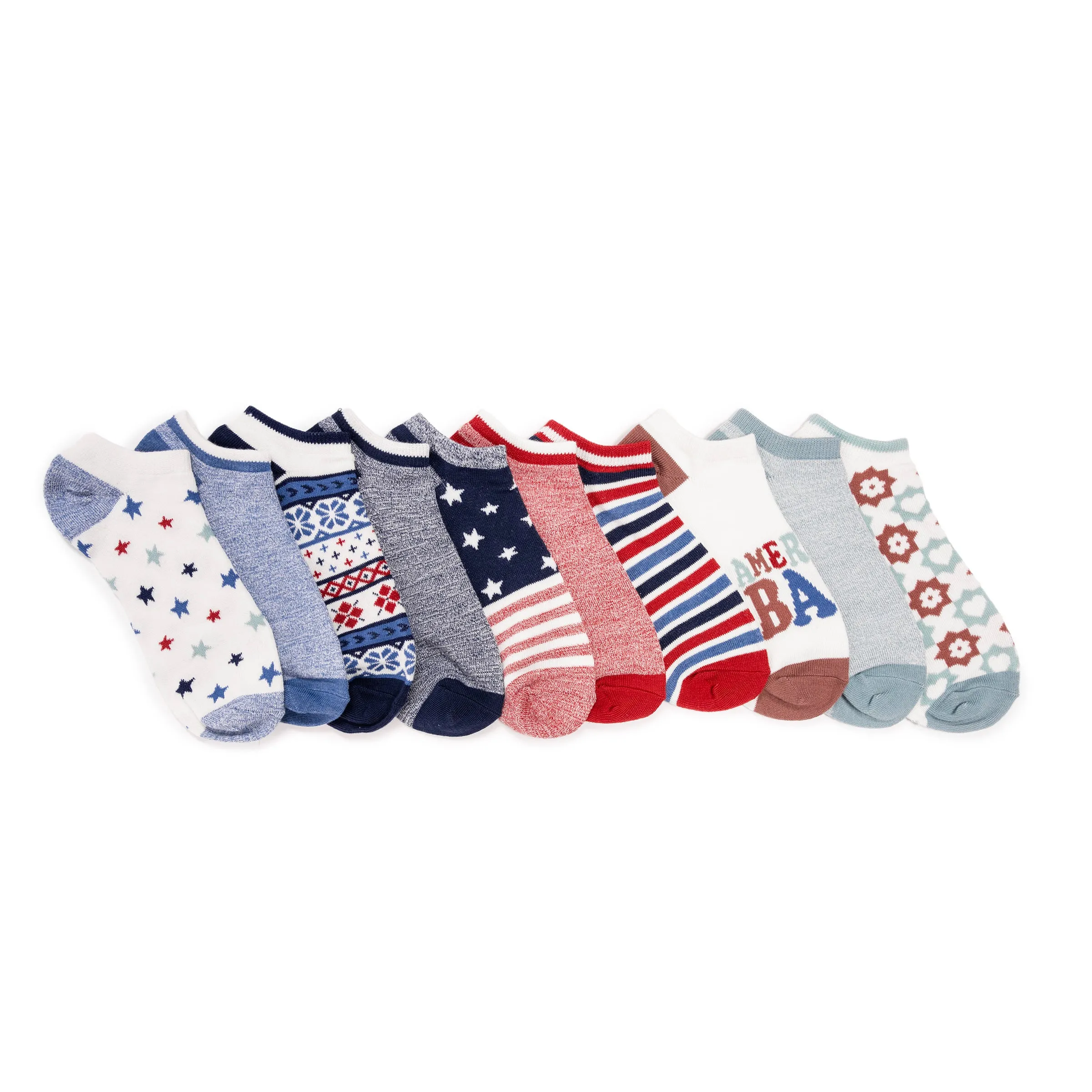 Women's 10 Pack Low Cut Socks