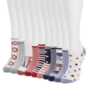 Women's 10 Pack Low Cut Socks