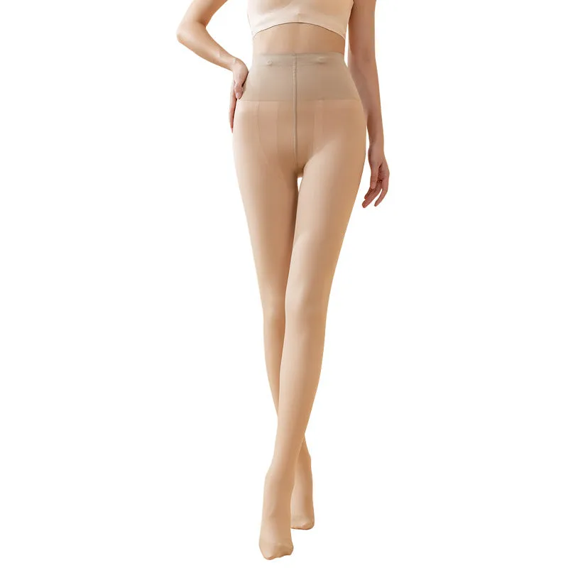 Women's Detachable Anti-hook Silk Fleece Tights