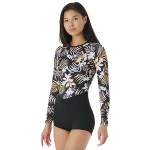 Women's G Bomb L/S Back Zip Boy Leg Springsuit