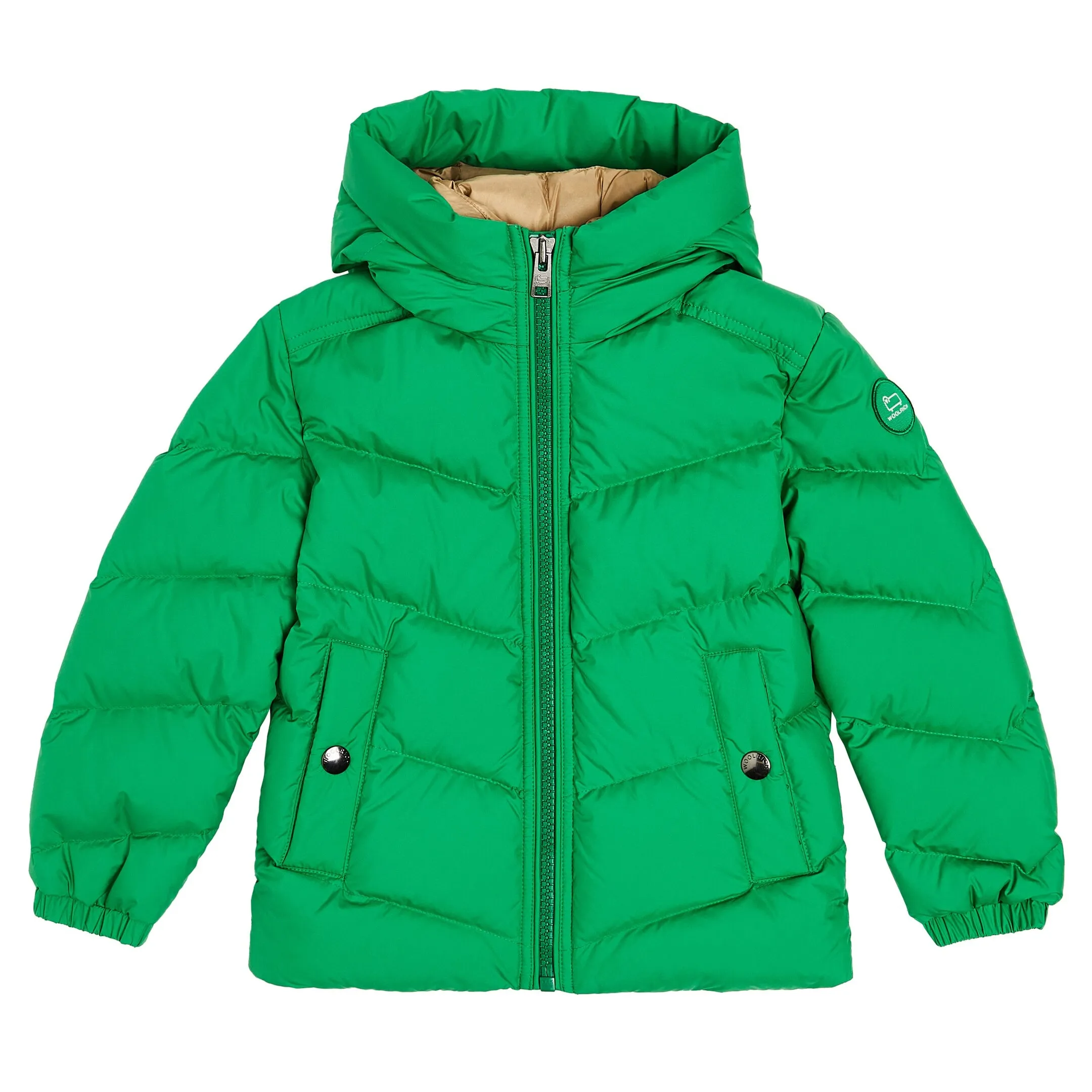 WOOLRICH KIDS BOYS QUILTED DOWN JACKET