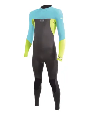 Youth Freeflex 3/2 Steamer Blue/lime